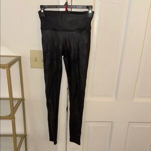 Spanx faux leather Leggings